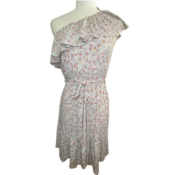 NWTs Heatherly Floral One Shoulder Dress - Picture 1 of 9